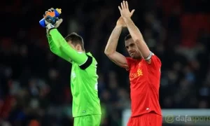 Liverpool Captain Jordan Henderson